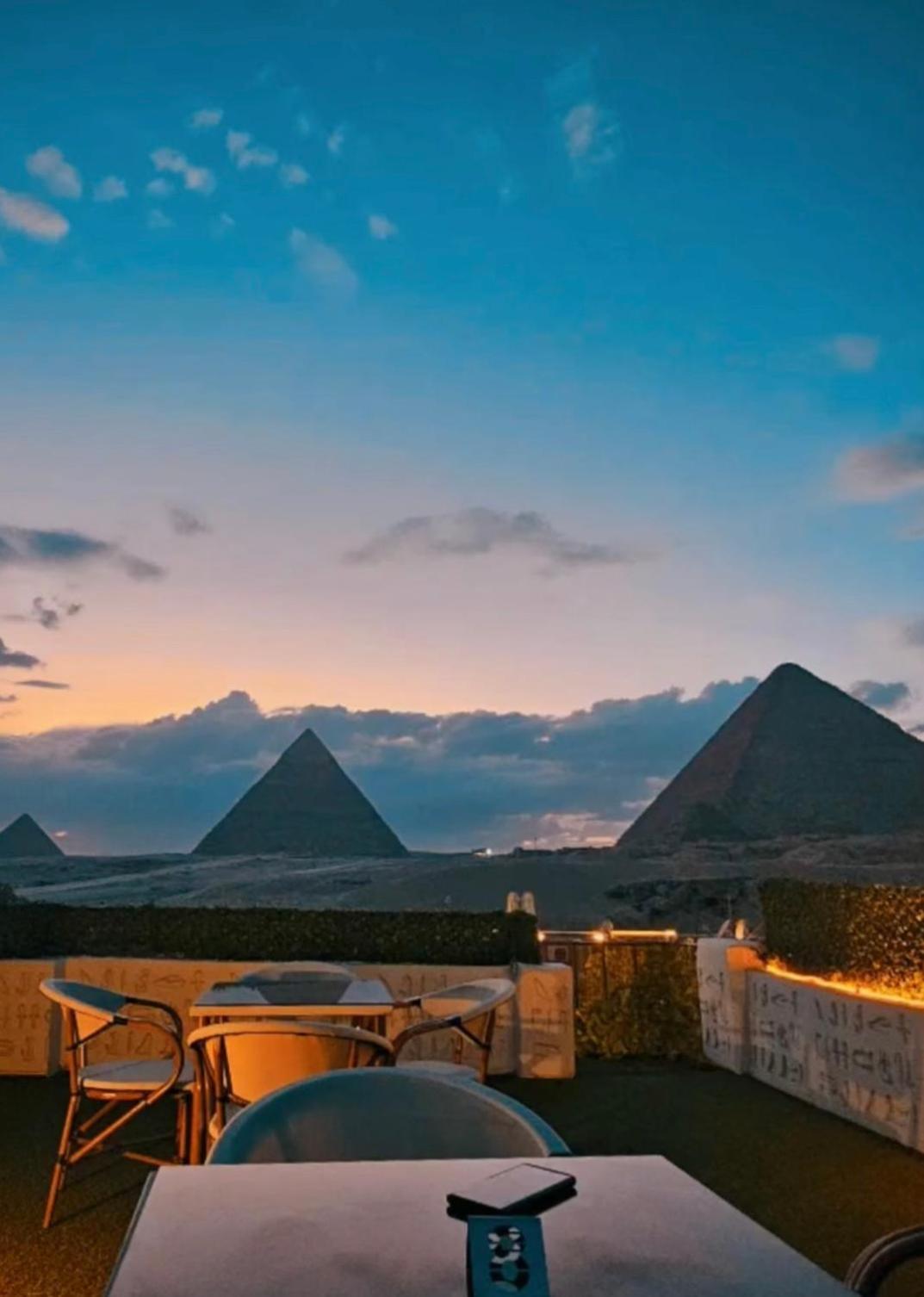 Hotel Sequoia Pyramids View à Kafret el-Gabal Extérieur photo